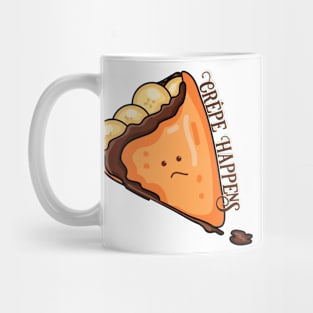 Crêpe Happens Food Pun Mug